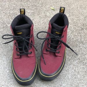 Dr. Martens canvas booties